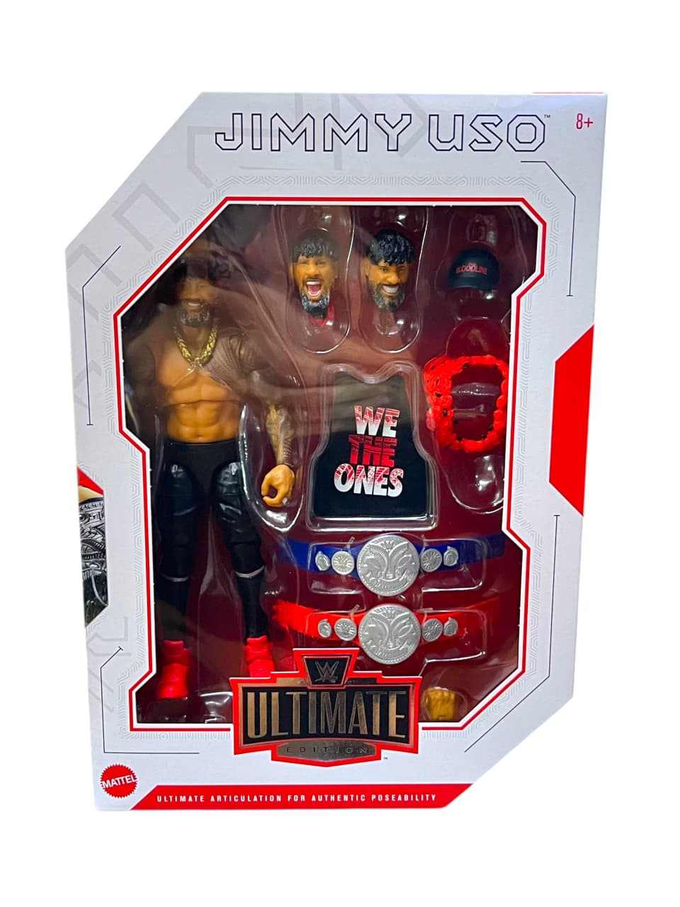 Figuras WWE Ultimate edition pack de figuras Jey y Jimmy uso