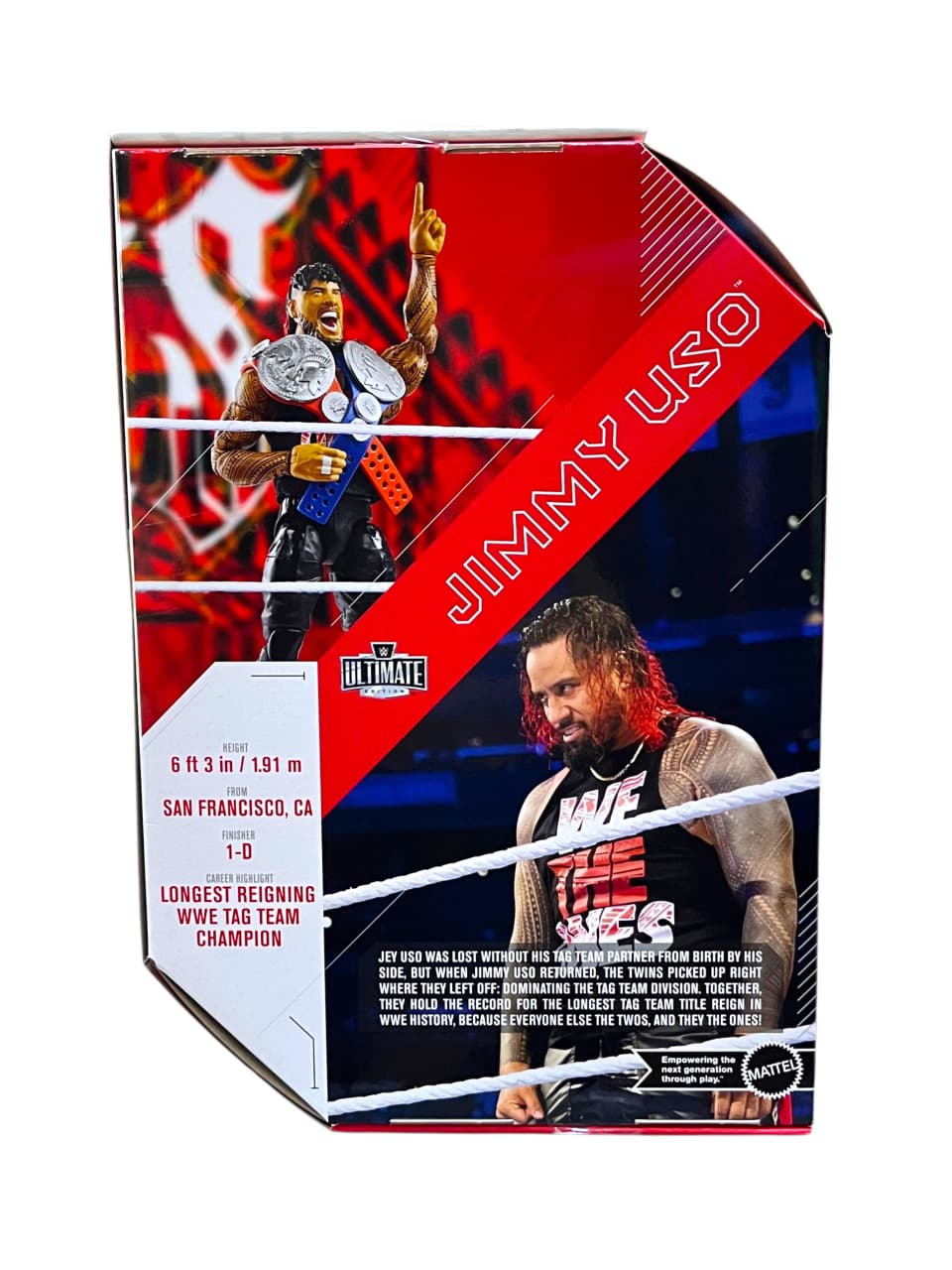 Figuras WWE Ultimate edition pack de figuras Jey y Jimmy uso