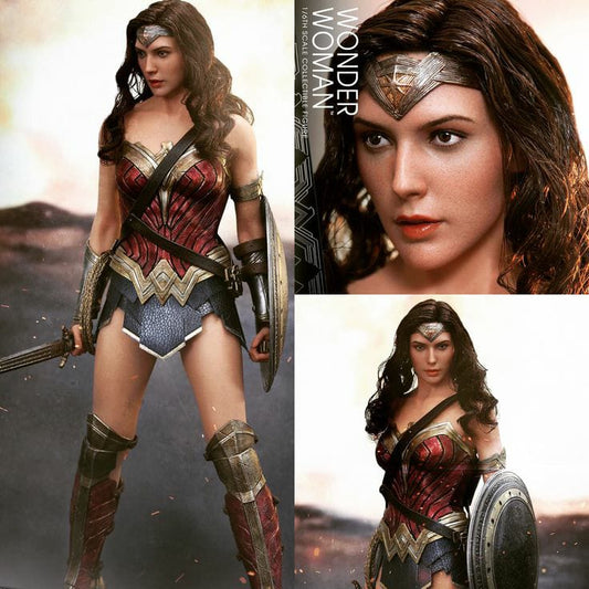Figura Hot toy mujer maravilla pelicula batman vs superman dawn of justice