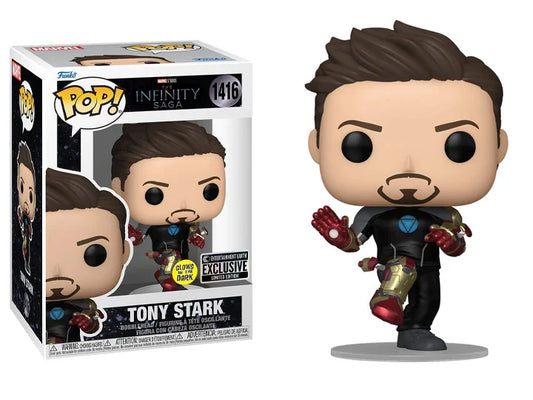 Funko Tony stark 1416 Infinity Saga  Glow in the dark