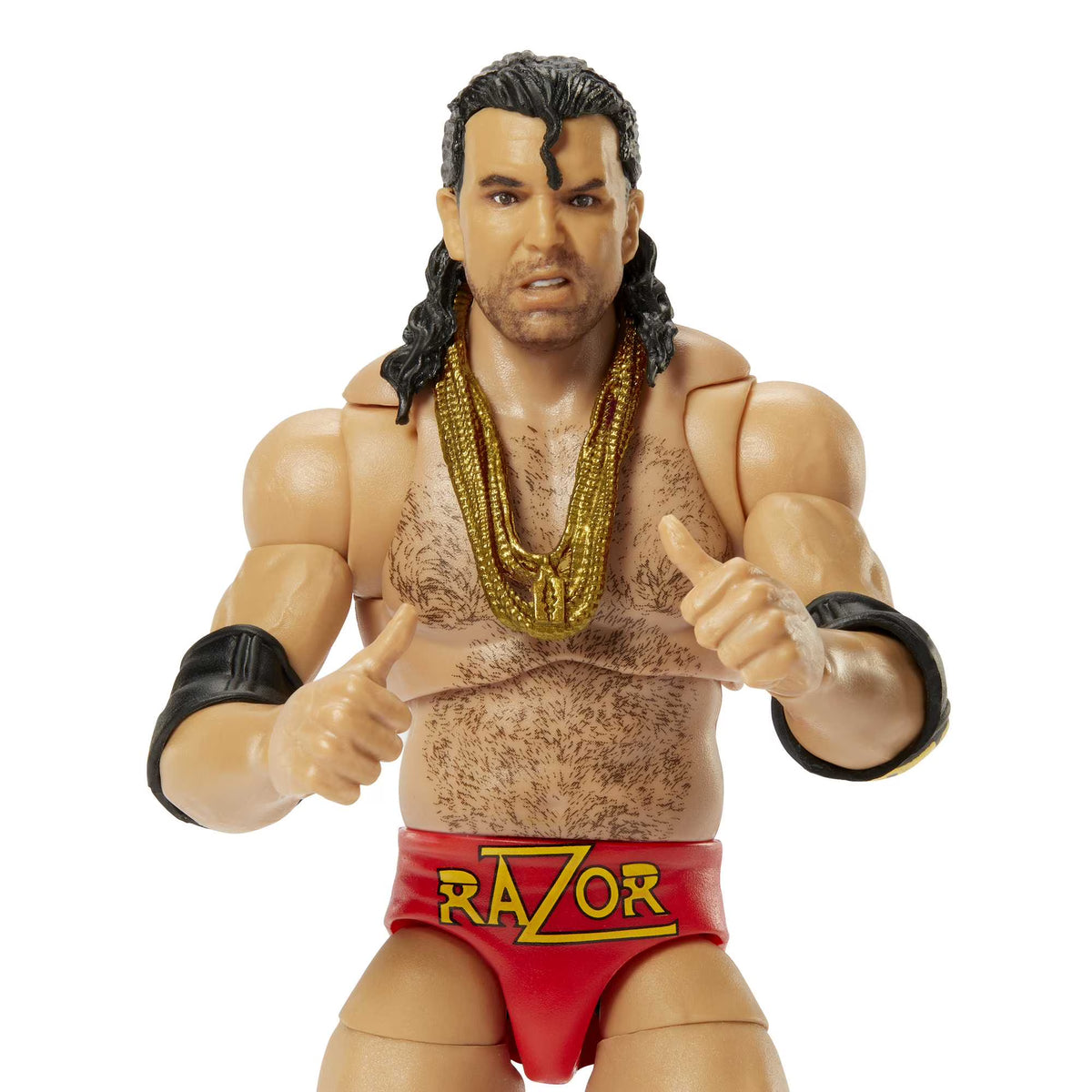 Figura luchador Razor ramon wwe ultimate edition