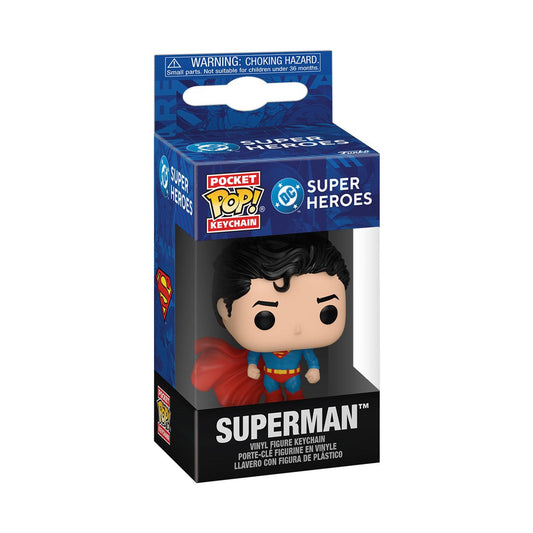 Llavero Pocket Pop Superman DC Super Heores