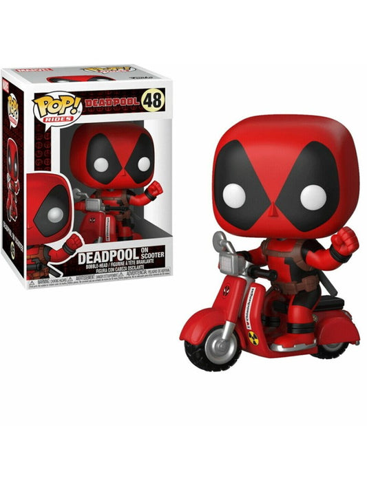 Funko Pop Deadpool 48 con Scooter