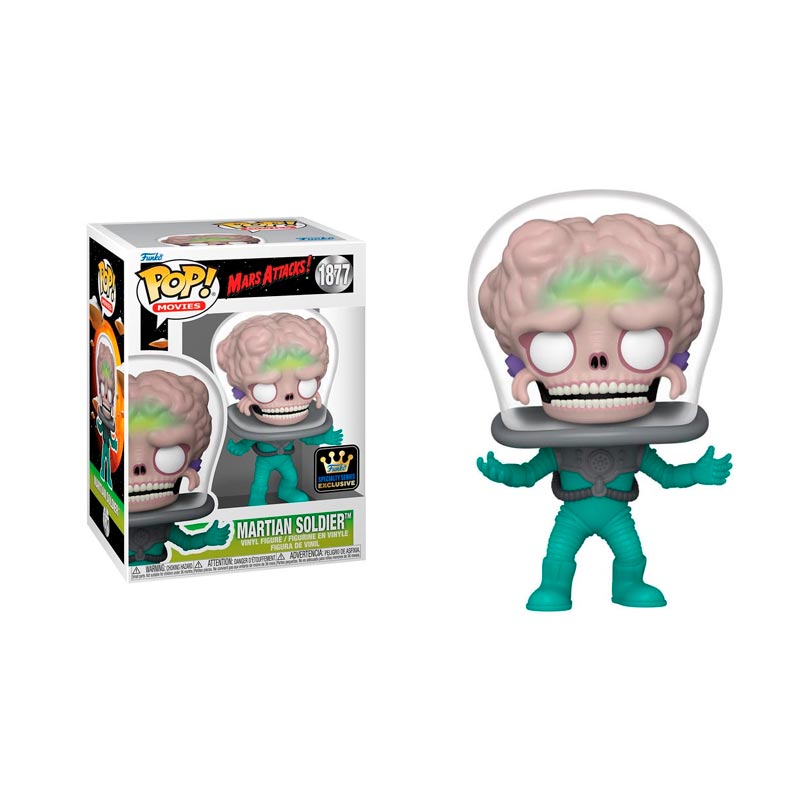 Funko pop Soldado marsiano marsianos al ataque 1877