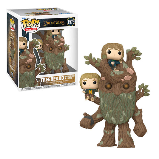 Funko Pop Señor De Los Anillos Bàrbol Treebeard Con Merry y Pippin 1579