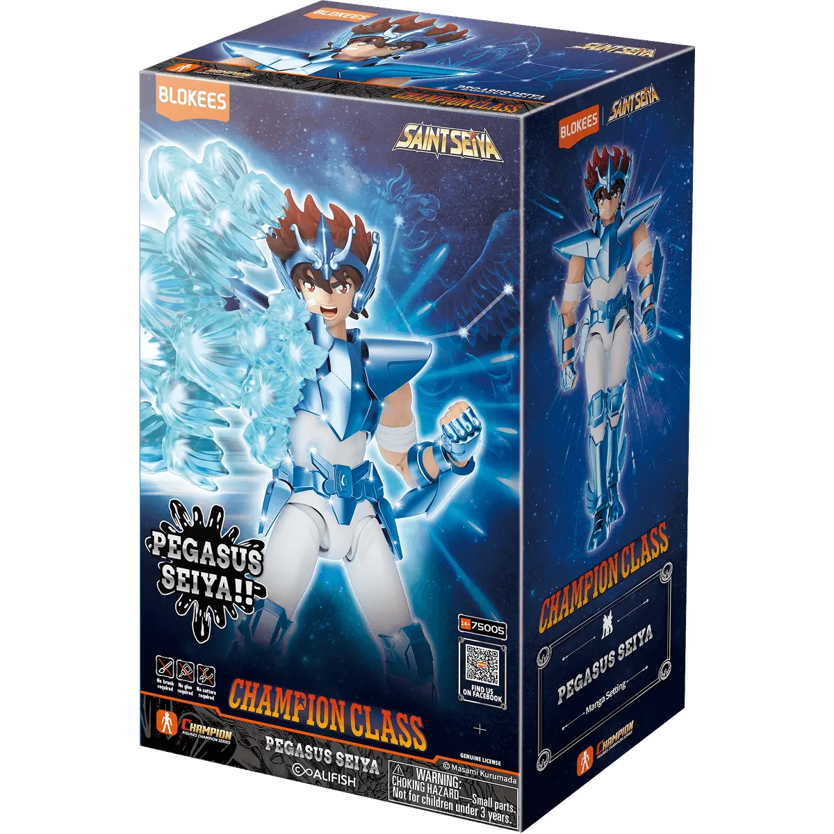 Figura Caballeros del zodiaco Seiya de Pegasus