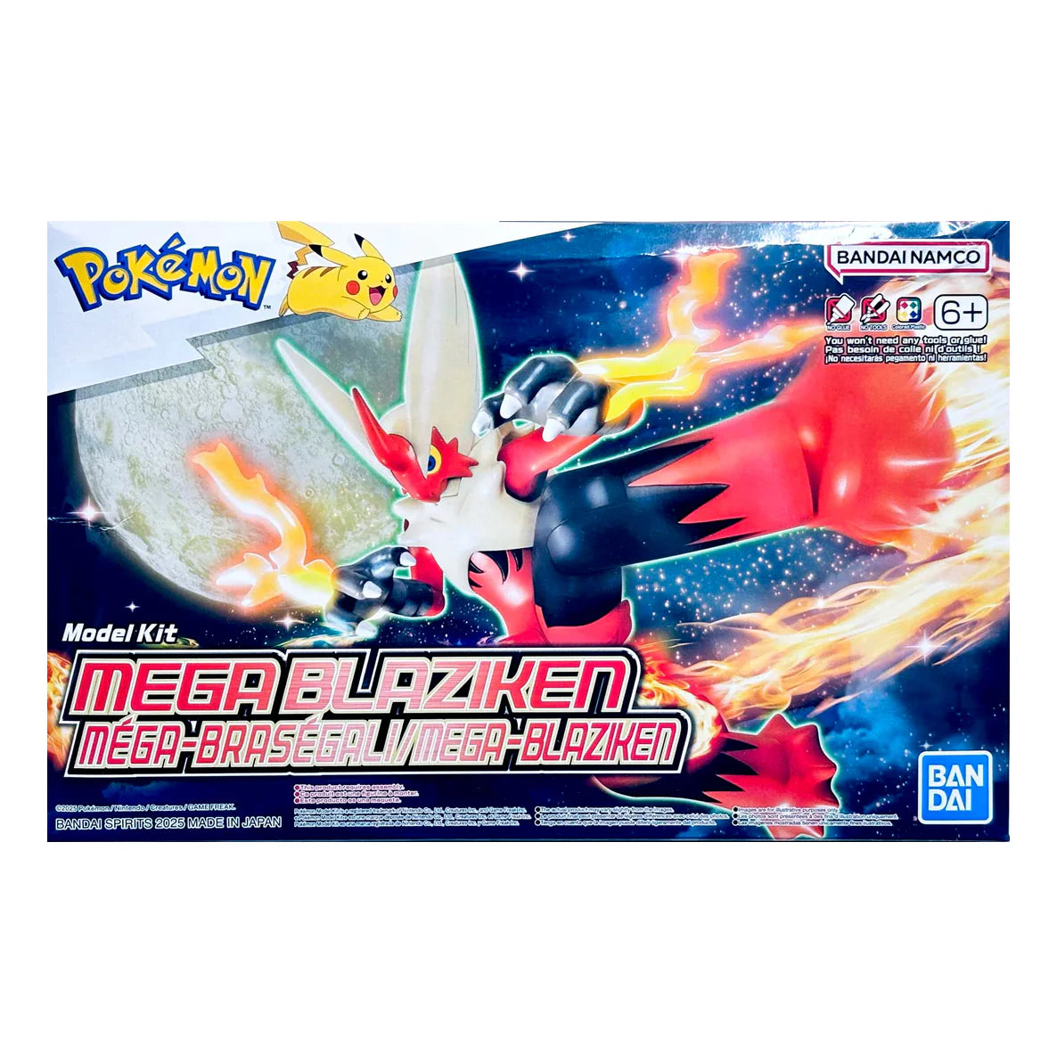 Figura Model Kit Mega Blaziken Bandai