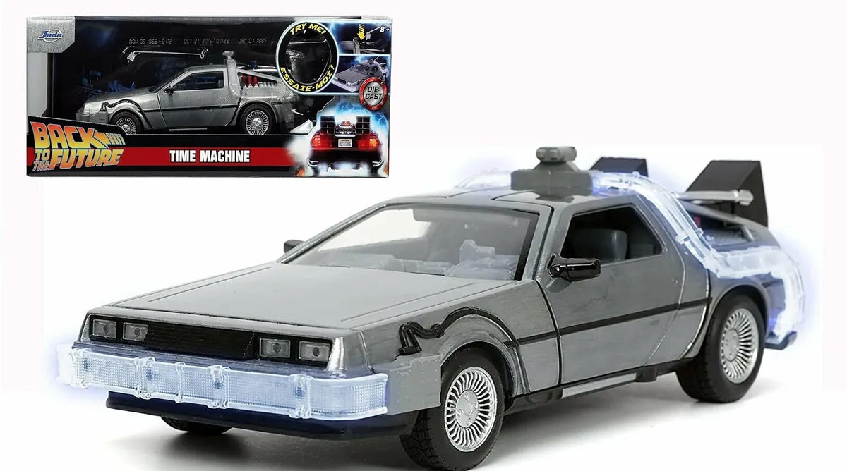 Jada delorean regreso al futuro Parte 1 escala 1/24