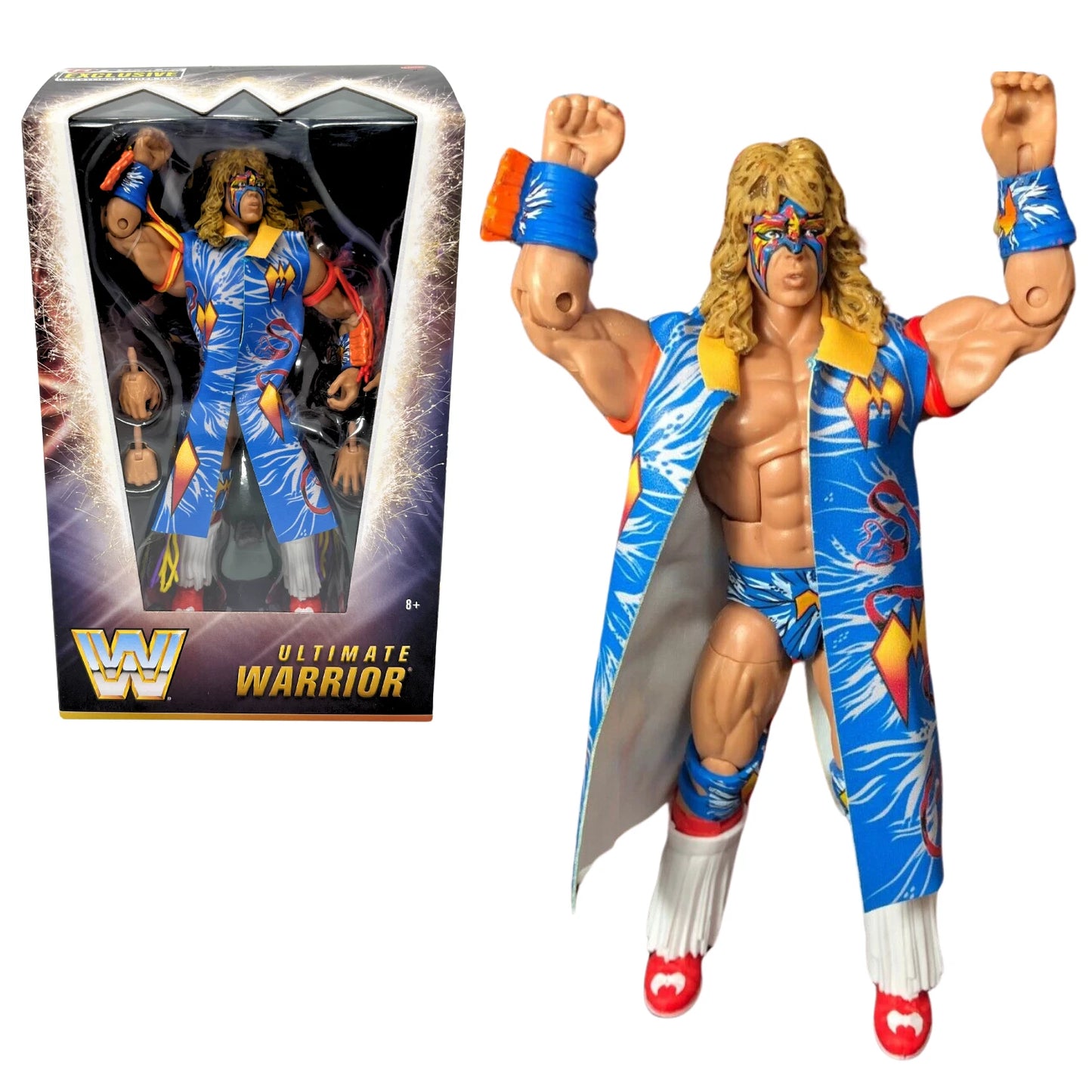 Figura luchador W elite collection Ultimate Warrior