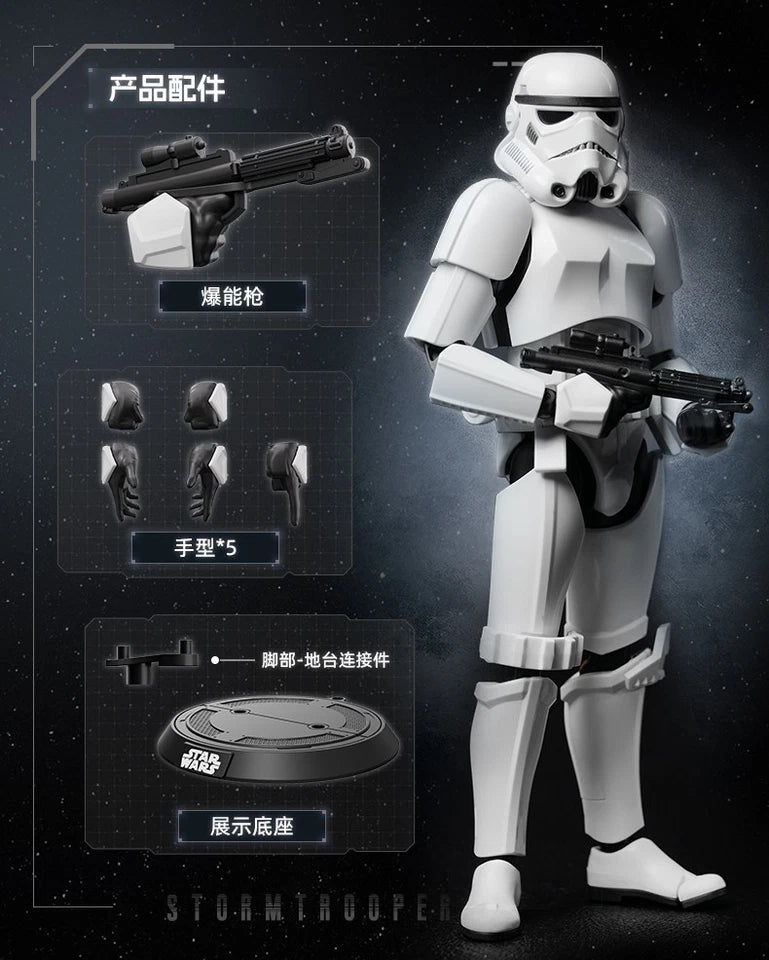 Figura Model kit Storm Trooper Star Wars Blokees