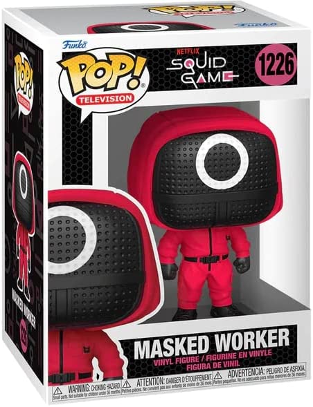 Funko Pop 1226 Masked Worker Squid Game Netflix