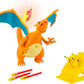 Pokemon de Charizard Deluxe con Pikachu Luz Y sonido Interactiva