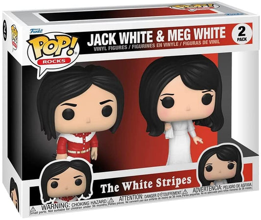 Funko Pop The White Stripes jack white y Meg withe pack x2