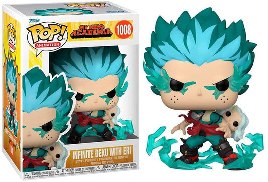 Funko Pop 1008 Infinite Deku With Eri My Hero Academia