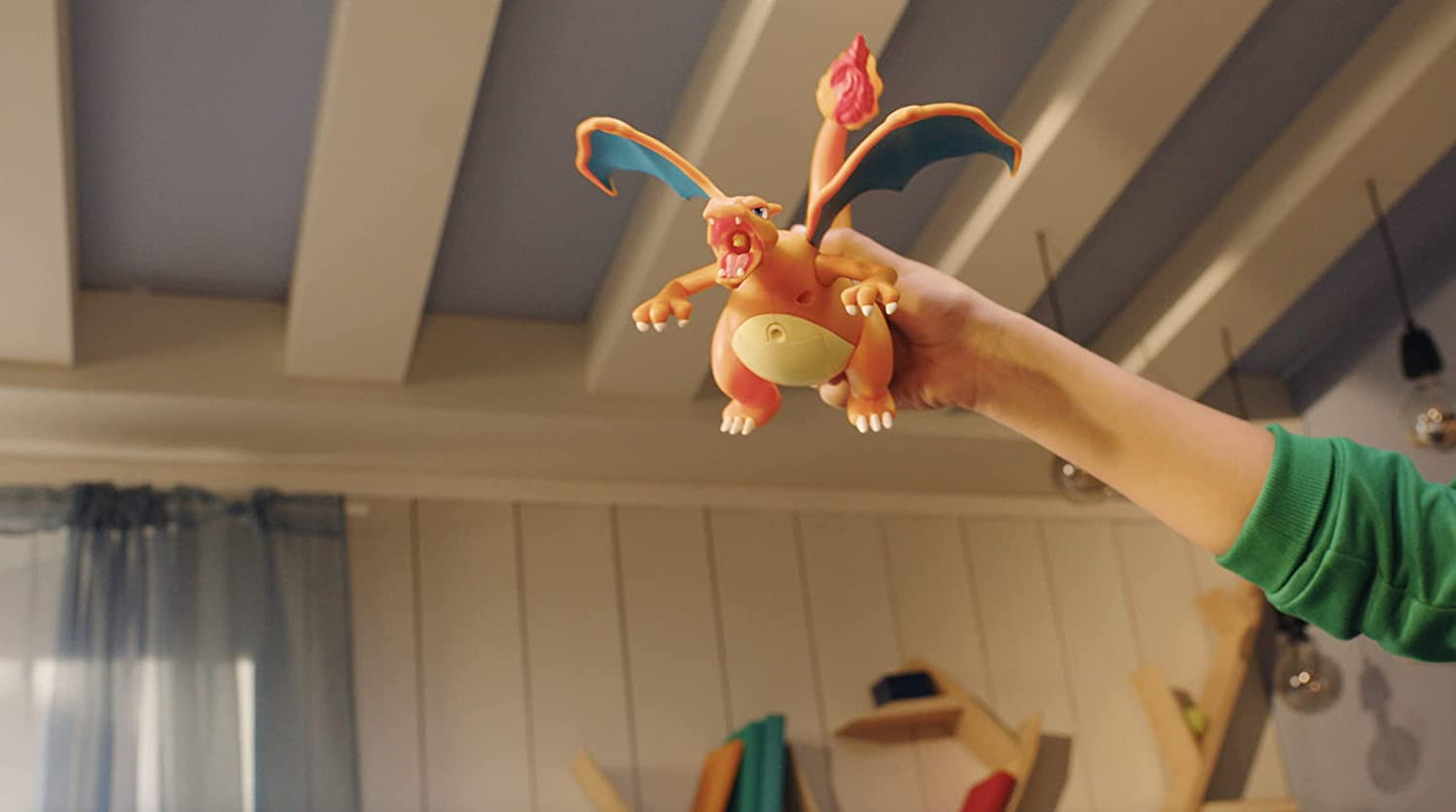 Pokemon de Charizard Deluxe con Pikachu Luz Y sonido Interactiva