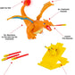 Pokemon de Charizard Deluxe con Pikachu Luz Y sonido Interactiva