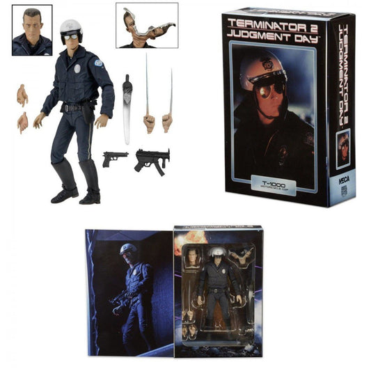 Figura T-1000 Terminator 2 Dia del juicio Neca