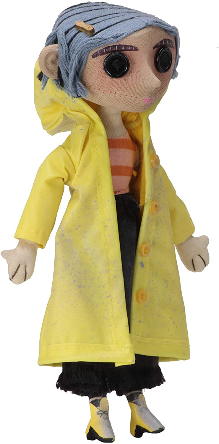 Figura Coraline Ropa en Tela 22 CM Neca