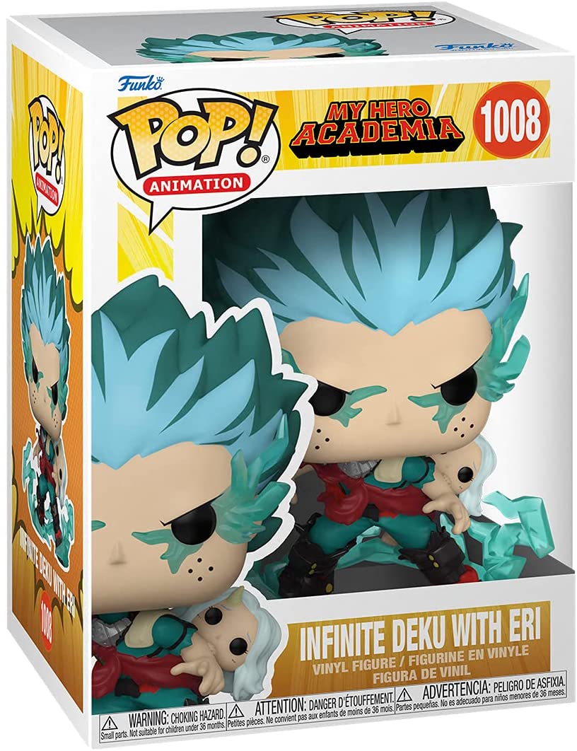 Funko Pop 1008 Infinite Deku With Eri My Hero Academia