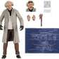 Figura Doc Brown Regreso al Futuro1955 Neca Original