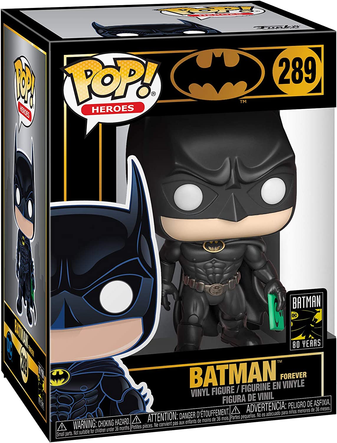 Funko Pop 289 Batman Forever Edicon 80 Años