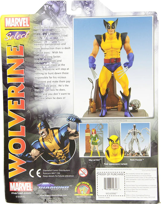 Figura Wolverin Marvel Select X- Men