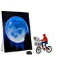 E.T El Extraterrestre y Elliot con Bicicleta Neca figura 40 años