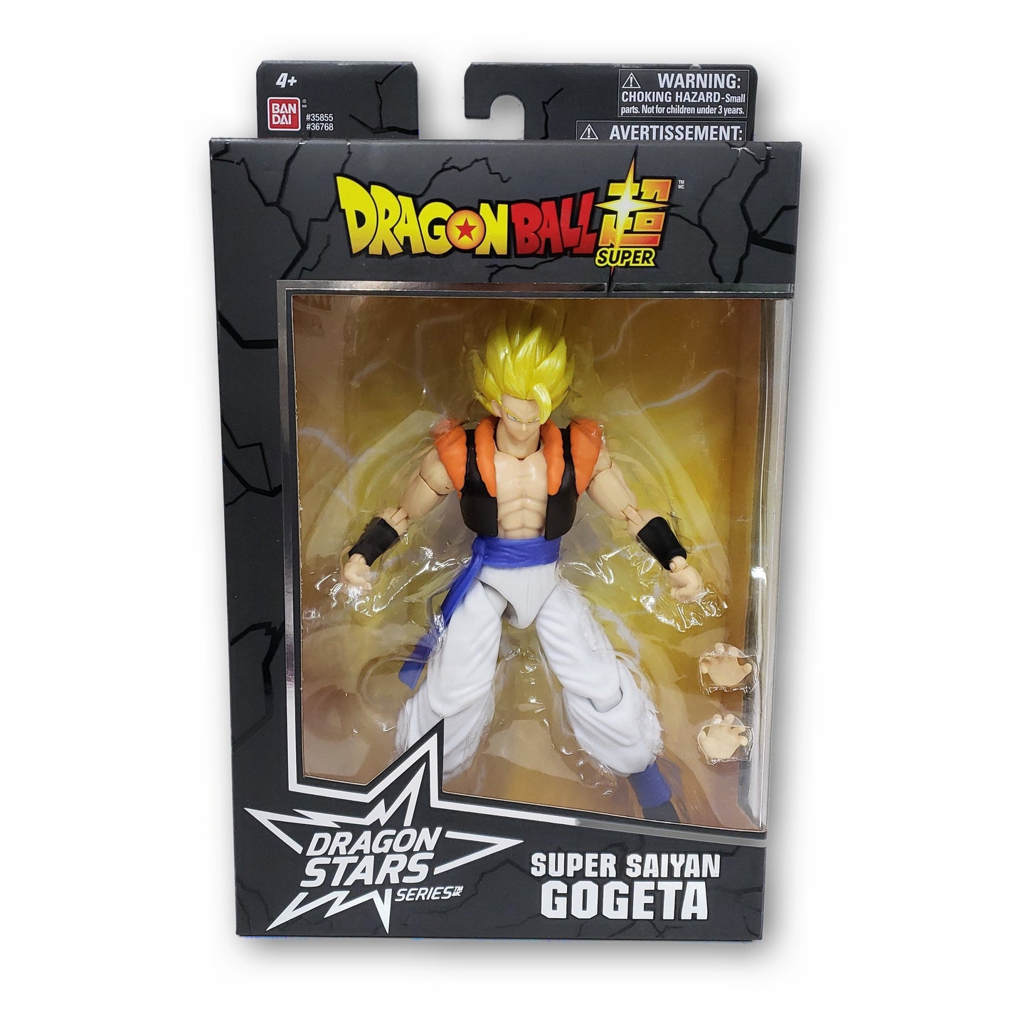 Figura Gogeta Super Saiyan Bandai Original Dragon Ball super