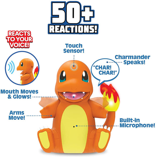 Figura Pokemon Charmander My Partner Interactivo