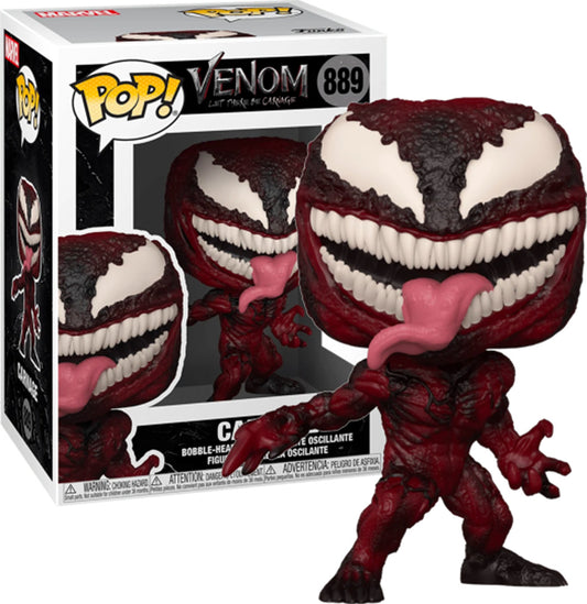 Funko Pop 889 Carnage Venom Let be Carnage