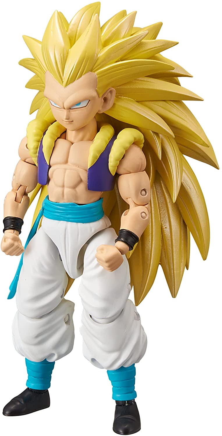 Figura Gotenks Super Saiyan 3 Bandai Original Dragon Ball super